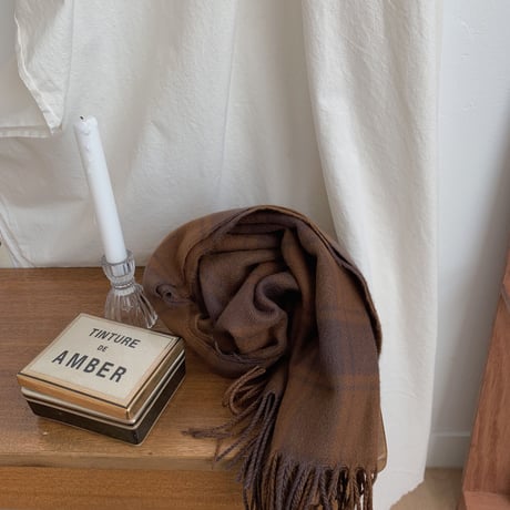 ✳︎予約販売✳︎check stole_na0109