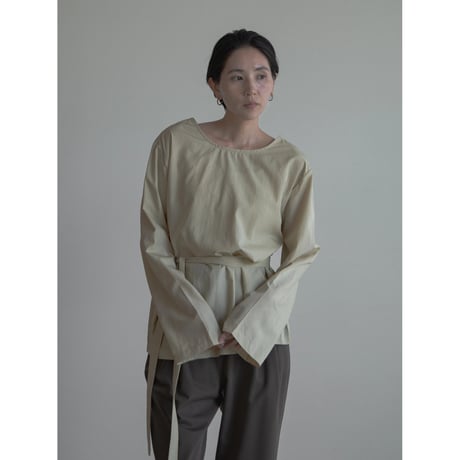 《予約販売》2way back accent blouse/2colors_nb0259