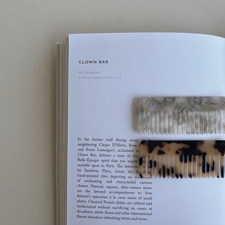 《予約販売》marble comb/2colors_na0559
