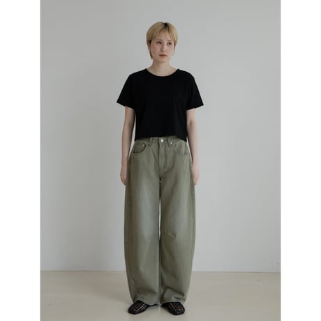 《予約販売》vintage like cocoon jeans/2colors_nj0139
