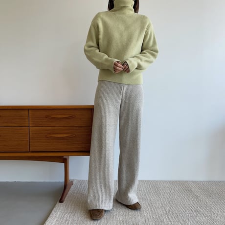 《予約販売》knit lib pants/2colors_np0515