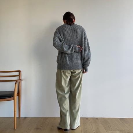 《予約販売》velvet press long pants/2colors_np0703