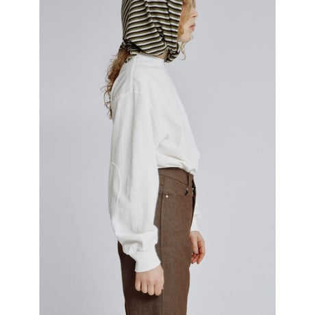 【NOKCHA original】elbow patch over tops/3colors_nt2485