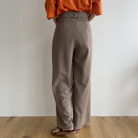 《予約販売》belt long pants/2colors_np0617