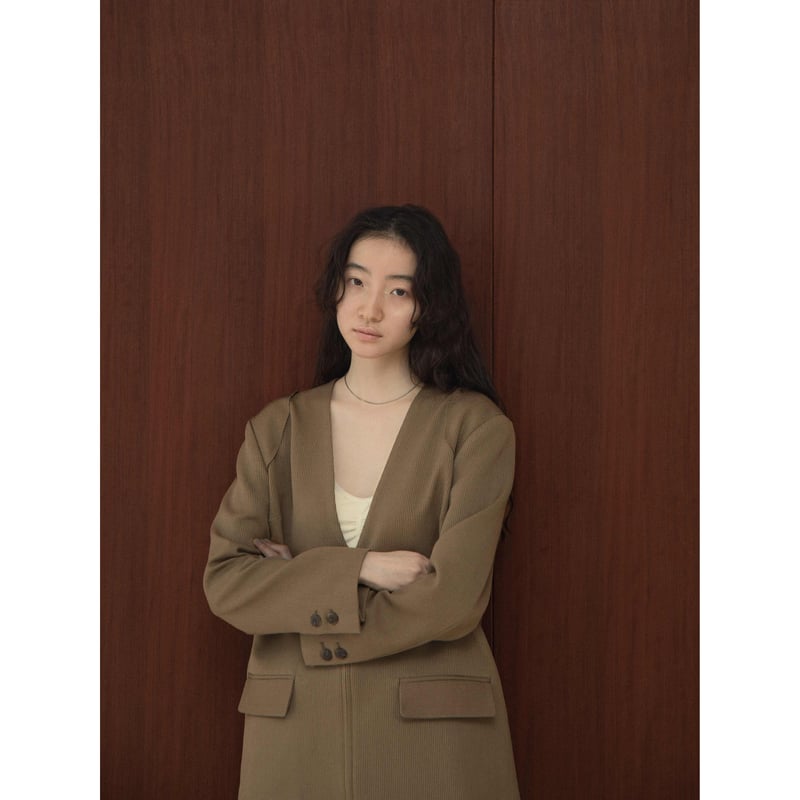 nokcha original】accent zip jacket/2colors_no03