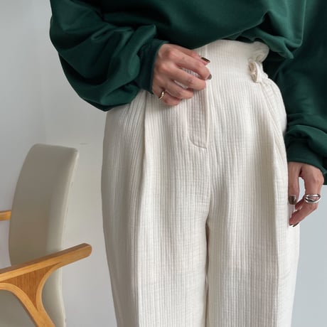 【nokcha original】rincl soft pants/ivory_np0468