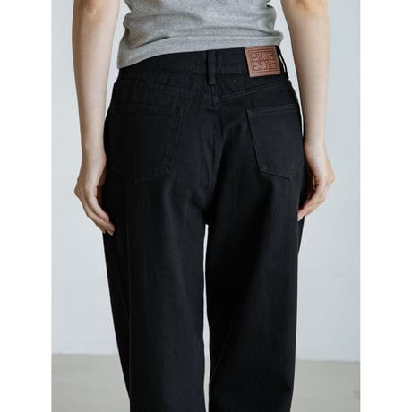 《予約販売》cotton black pants_np1261