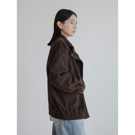 《予約販売》suède like over jacket/2colors_no0470