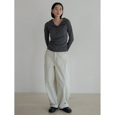 《予約販売》lib hoodie tops/2colors_nt2226