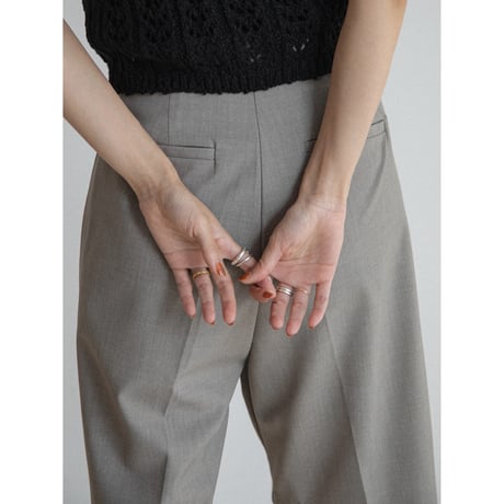 《予約販売》mannish tuck half pants/2colors_np1109