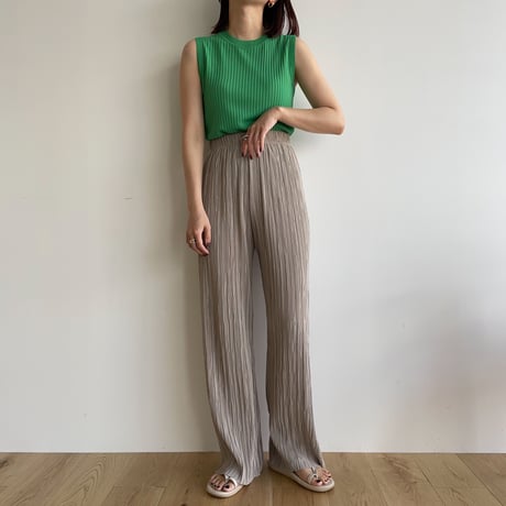 《予約販売》material lib knit tank top/4colors_nt1335