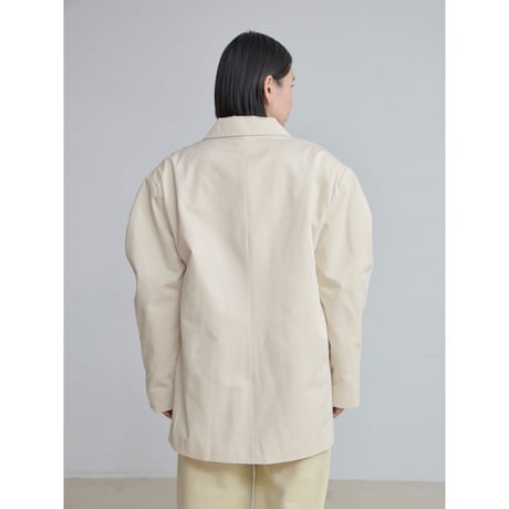 《予約販売》oval sleeve jacket/2colors_no0510