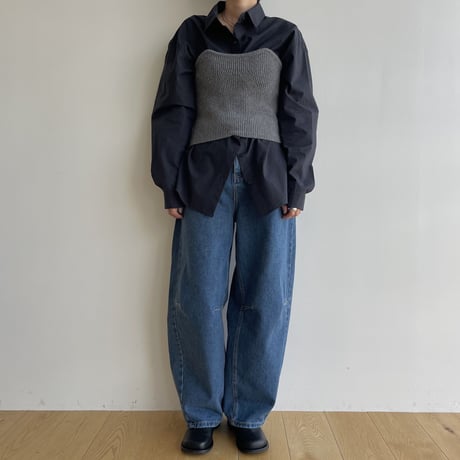 《予約販売》lady knit bustier/2colors_nt1878