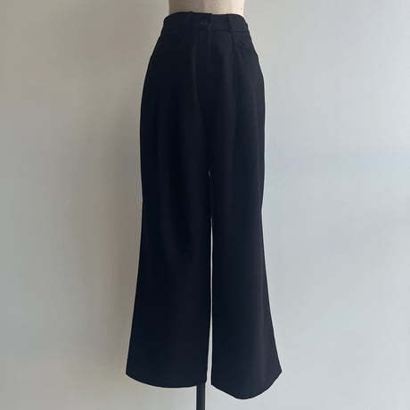 《予約販売》two tuck mannish wide pants/2colors_np0935