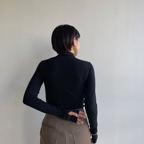 《予約販売》finger hole daily high neck tops/3colors_nt1863