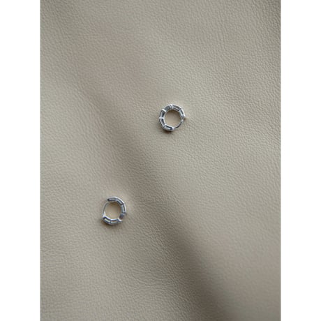 《予約販売》silver925 unique bone pierce_na0717