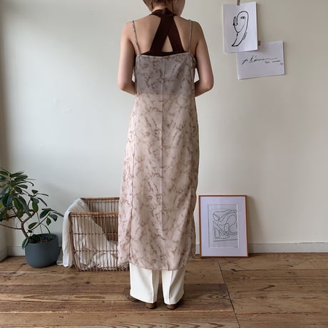 《予約販売》back cross knit tank top/2 colors_nt0370
