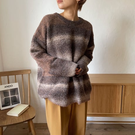 《予約販売》gradation knit_nt0734