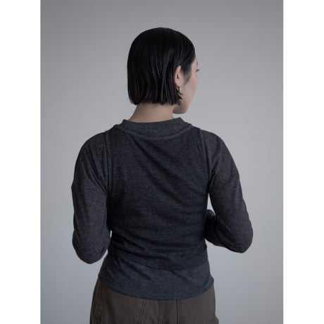 《予約販売》layered mannish tops/2colors_nt2164