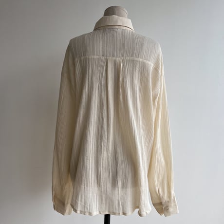 《予約販売》rincl over sheer shirt/2colors_nb0077