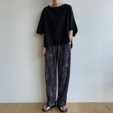 《予約販売》paisley rincl easy pants/2colors_np0834