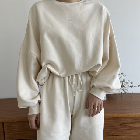 【nokcha original】“nc”over sweat pullover/3colors_nt1282