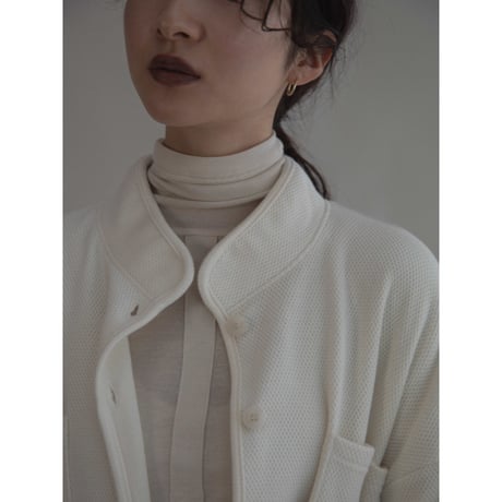 【nokcha original】material pocket cardigan/2colors_no0362