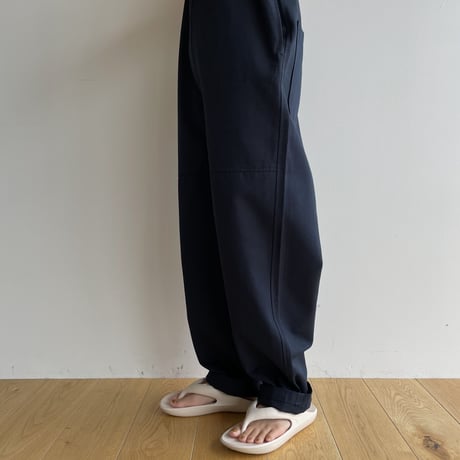 【nokcha original】material over all/navy_np0831