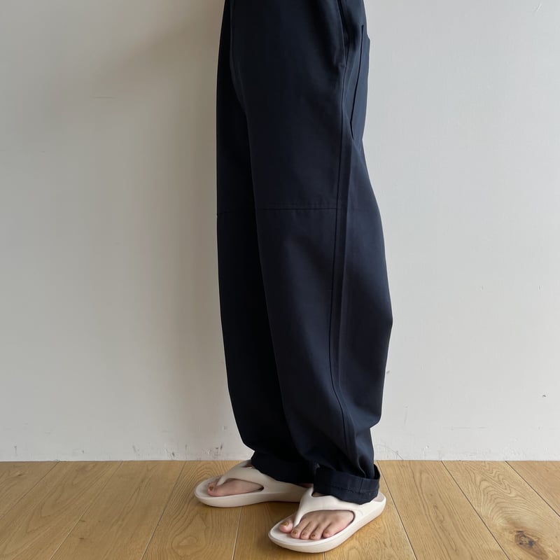 nokcha original】material over all/navy_np0831
