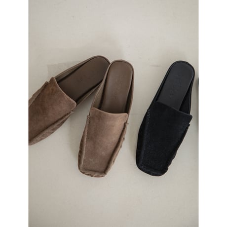 《予約販売》suède like sabo/2colors_na0749