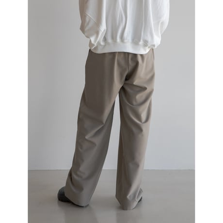 《予約販売》pin stripe tuck wide pants/2colors_np0973