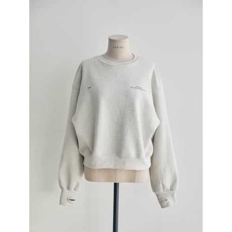【NOKCHA original】day off sweat pullover/3colors_nt2177