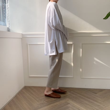 【NOKCHA  original】soft slacks/2colors_np0015