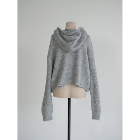 《予約販売》over knit hoodie/2colors_nt2432