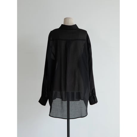《予約販売》daily sheer over shirt/2colors_nb0309