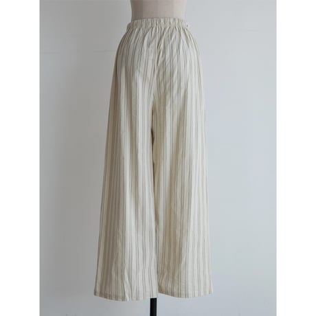 《予約販売》accent stripe mannish pants/2colors_np1135