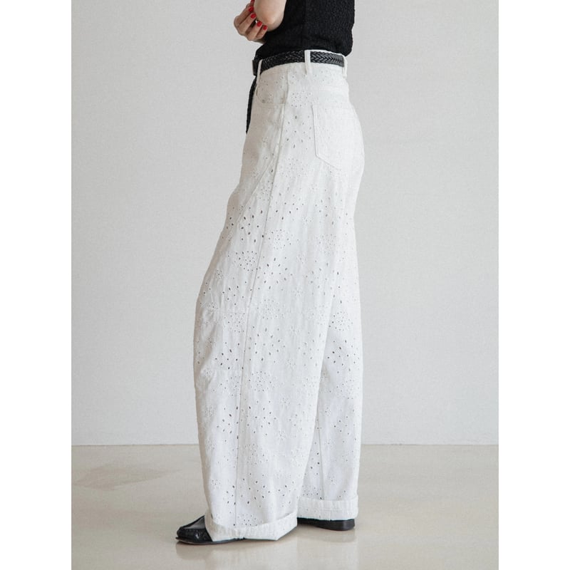 パンツ NOKCHA belt set punching jeans_nj0141 予約販売》belt set punching jeans_nj0141 | NOKCHA