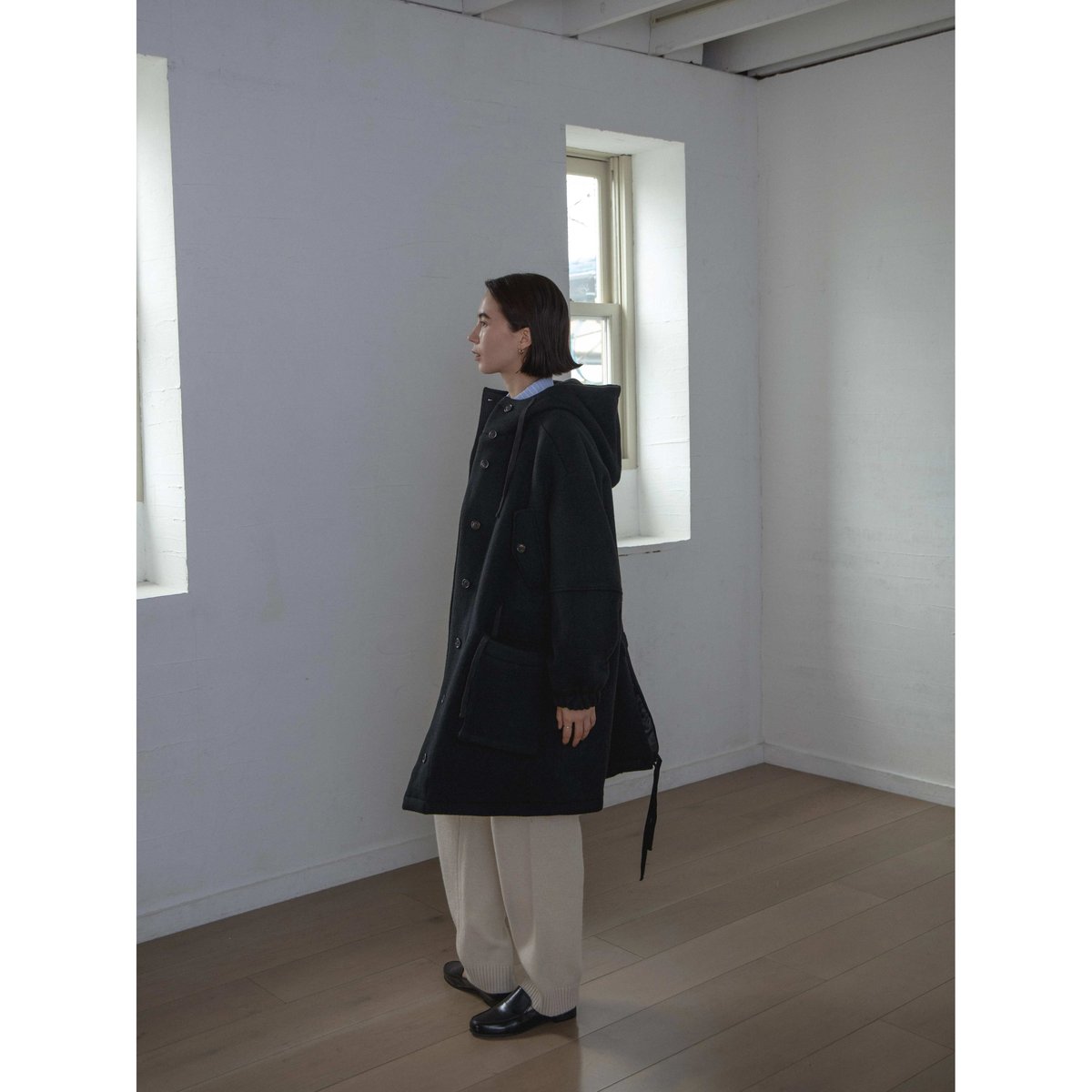 nokcha original 2set mulch coat /navy 【公式通販】