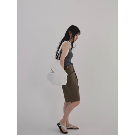 【NOKCHA original】emblem tote bag/2colors_na0639