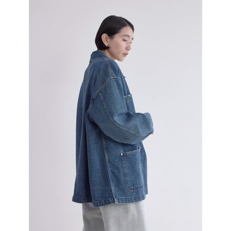 《予約販売》mannish middle denim jacket/2colors_no0518
