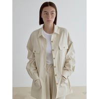 《予約販売》mannish shirt jacket/2colors_no0526