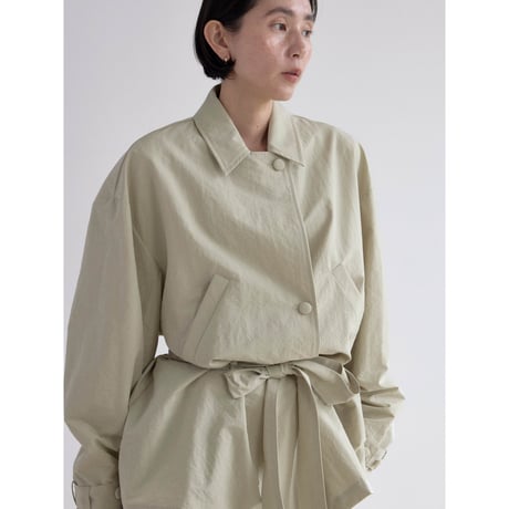 《予約販売》2way middle trench coat/2colors_no0517