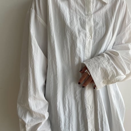 《予約販売》washer over shirt/2colors_nb0095
