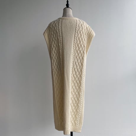 《予約販売》long knit vest/2colors_nt1090