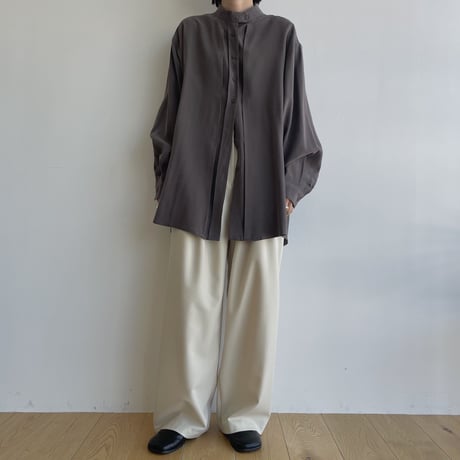 【nokcha original】accent tuck blouse/2colors_nb0195