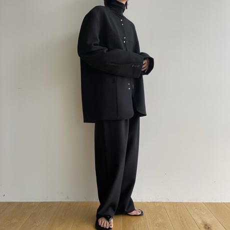 【nokcha original】mannish jacket/black_no0312
