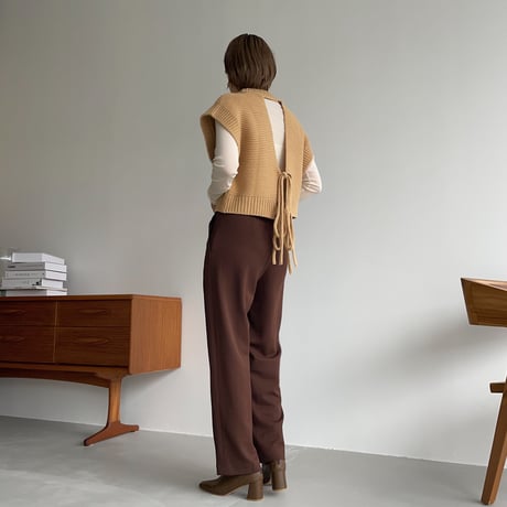 【 nokcha original】jersey slacks pants_np0470
