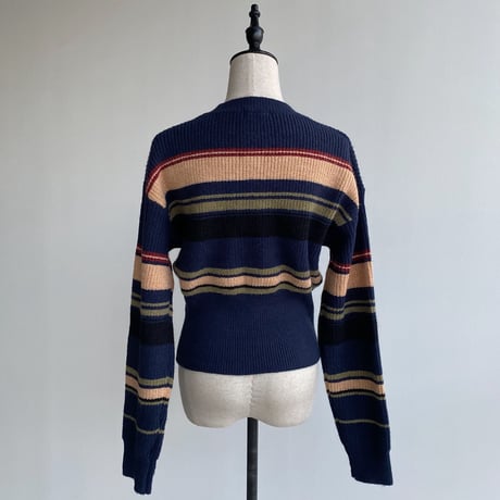 《予約販売》mulch color knit/2colors_nt1105