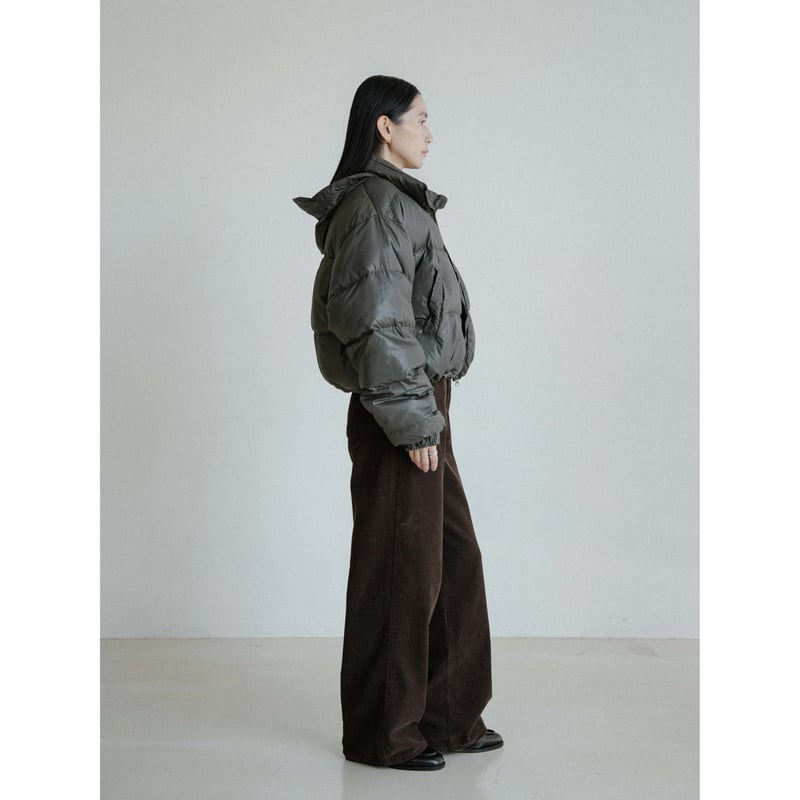 スノーボール【nokcha original】2way jacket 予約販売》2way hoodie padding jacket/2colors_no0483