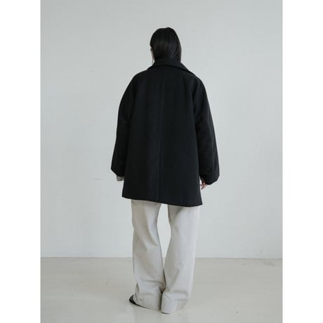 《予約販売》2way silhouette cotton warm pants/2colors_np1189